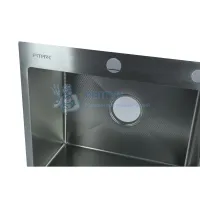 Мойка для кухни Fmark FSC5545L сатин, нержавеющая сталь,  550*450*210 мм
