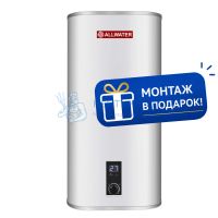 Водонагреватель накопительный плоский Allwater EWH3-80 (80л.) нержавеющая сталь