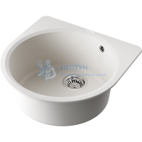 Круглая одинарная мойка Omoikiri Akegata 51 Пастила 4993754