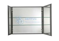 Шкаф зеркало для ванной Aquatek AQ7808-MC прямоугольное, 762*660*134