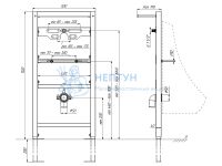 Инсталляция для писсуара АНИ Пласт  WC0610