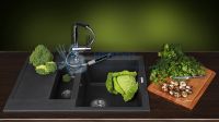 Смеситель для кухни Omoikiri Akashi-S OAK-CR-35-S