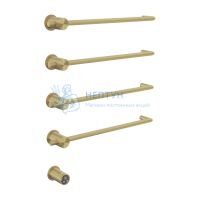 Полотенцесушитель электрический Abber Charme AH4004G золото матовое