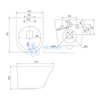 Комплект инсталляция с унитазом Iddis BASC020i73