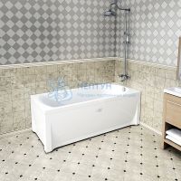Акриловая ванна с каркасом и панелью Radomir Николь 180x80 прямоугольная 2-77-2-0-0-210