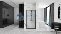 Душевая распашная дверь REA RAPID SWING 80 REA-K6408