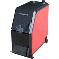 Твердотопливный одноконтурный стальной котёл Rommer (16 кВт)