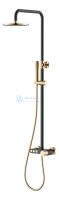 Стойка для душа STICK BLACK TOUCH Gold Boheme 128-BG.2