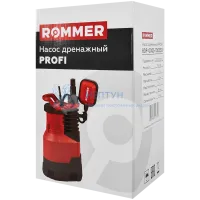 Дренажный насос Rommer Profi H-7м, Q-11.5м3/ч, кабель 10м, 550 Вт, для грязной воды RDP-0005-100550