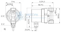 Циркуляционный насос UPH 15-1,5 B II BL