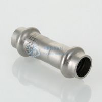 Фитинг из нержавеющей стали – пресс-муфта 18 x 18 мм Valtec VTi.903.I.001818