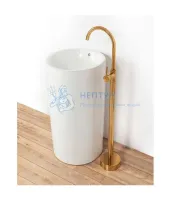 Смеситель колонна для раковины REA ORTIS Gold REA-B4890