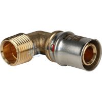 Угольник пресс 20x1/2" НР Stout SFP-0011-001220