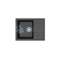 Мойка Agata 150/Q4 Черный 575x470х200 матовая из искуственного камня