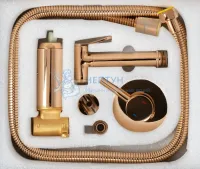 Смеситель для биде REA LOOP ROSE GOLD REA-B6523