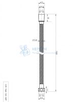 Душевой шланг Cezares CZR-FMM-150-NOP