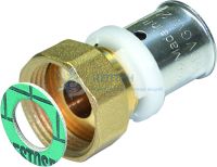 Муфта накидная гайка 16х1/2" пресс COMISA (Италия) (10-100) 87.42.150