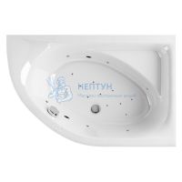Акриловая ванна Excellent Aquarella 150x100 асимметричная WAEX.ARP15.RELAX.CR хром