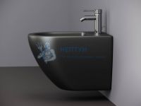 Подвесное биде Ceramicanova Metropol Черное матовое CN4003MB