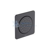 Боковая форсунка 130*130 AQUATEK, матовый черный AQ2099MB