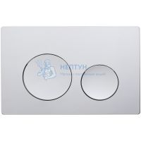 Клавиша смыва Veconi FLUSH V2 FLV2-C хром глянец