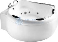 Акриловая ванна Gemy 185x185 угловая G9088 B