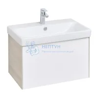 Тумба под раковину AQUATON Асти 70 белый глянец 1A263001AXD70