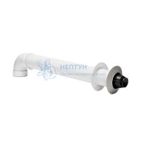Комплект коаксиальный для прохода через стену STOUT SCA-6010-240850 совместим с Bosch, Buderus