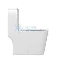 Унитаз напольный моноблок безободковый Triton-Pro MONO MO-8706 с сиденьем микролифт