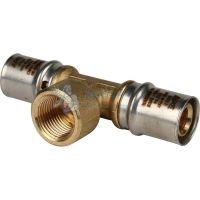 Тройник пресс 20x1/2"x20 ВР Stout SFP-0007-001220