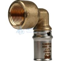 Угольник пресс 16x1/2" ВР Stout SFP-0010-001216