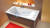 Акриловая ванна Aquanika Base 150x70 прямоугольная A1015070021