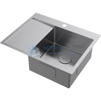 Прямоугольная одинарная мойка Omoikiri Akisame 65-R Нержавеющая сталь 4973059