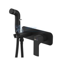 Смеситель Lemark Ursus LM7220BL с гигиеническим душем, встраиваемый