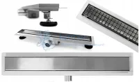 Душевой желоб с решеткой 70см Rea NEO&PURE N 700 Chrom REA-G0092