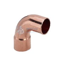 Медный отвод однораструбный d 35 мм