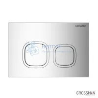 Комплект Grossman инсталляция Cosmo 900.K31.01.000+клавиша смыва 700.K31.02.100.100 хром глянцевый