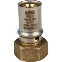 Муфта пресс с накидной гайкой 16x1/2" Stout SFP-0016-001216