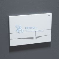 Клавиша смыва, универсальная, белая, Unifix, 006, Iddis, UNI06MWi77