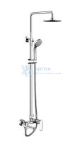 Душевая колонна со смесителем Bravat F6125183CP-A3-RUS