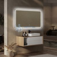 Зеркало ABBER See AG6115SL-1.2 с подсветкой, сенсорный выключатель, диммер