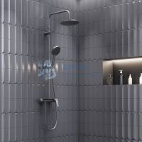 Душевая система с душевым смесителем-полкой Damixa Jupiter 977780300