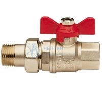 Кран шаровый VIEIR с американкой 1/2" VR204-01