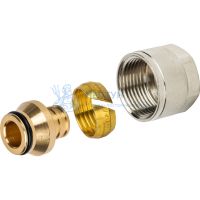 Фитинг компрессионный для труб Stout PEX 20х2,8х3/4