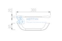 Полотенцедержатель ABBER Nord AA1551 хром
