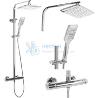 Душевая стойка термостатическая REA TOM Chrom REA-P7100