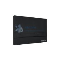 Кнопка Berges Wasserhaus для инсталляции NOVUM F5 Soft Touch черная