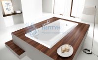 Акриловая ванна C-Bath Clio 150x70 прямоугольная CBQ003004