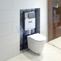 Комплект инсталляция с унитазом Iddis BASC020i73