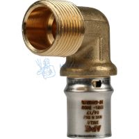 Угольник пресс 20x3/4" НР Stout SFP-0011-003420